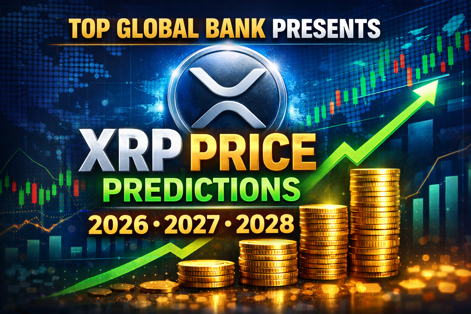 Top Global Bank Presents XRP Price Predictions for 2026, 2027, and 2028