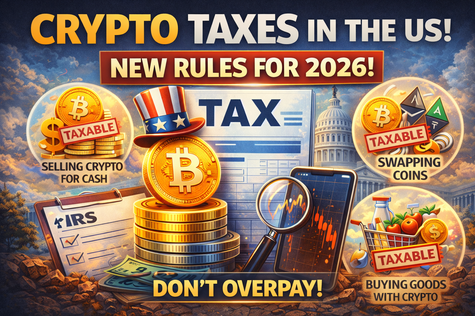 Crypto Taxes in the US: Simple Guide for 2026